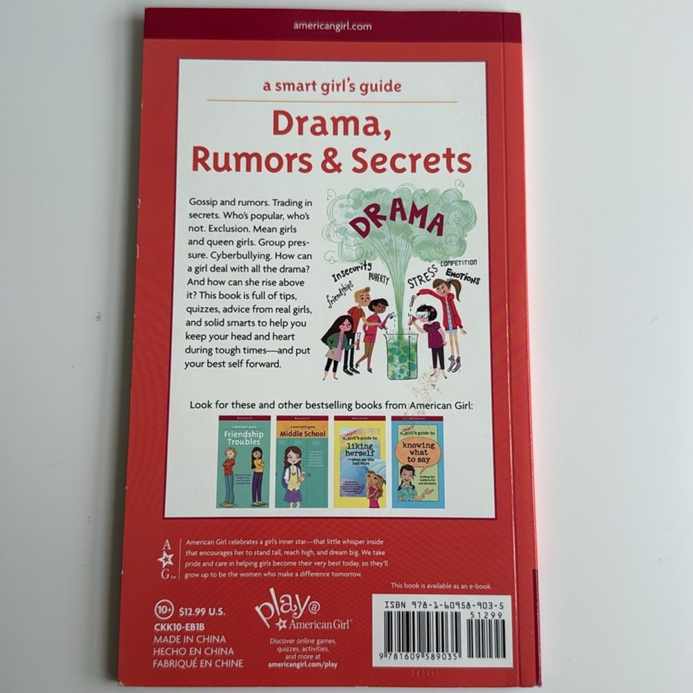 American Girl Doll Hair Salon and Drama Books Set - Picture 3 of 6